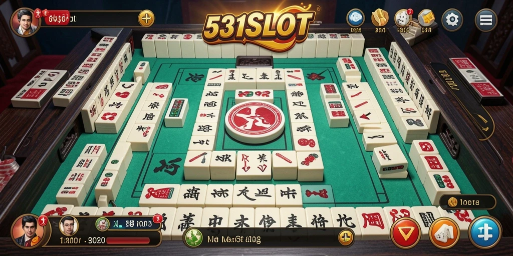 Tampilan gameplay 531SLOT yang seru dalam permainan Mahjong.