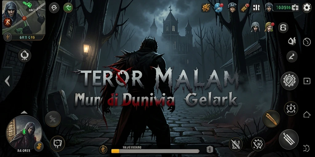 Screenshot gameplay horor yang mencekam dan mendebarkan di 6RT.