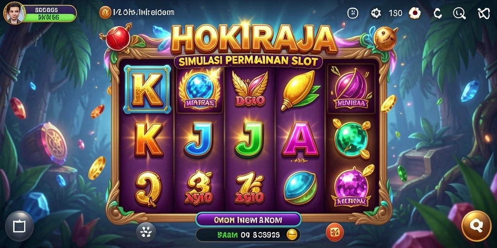 Tampilan gameplay HOKIRAJA yang seru dan interaktif.