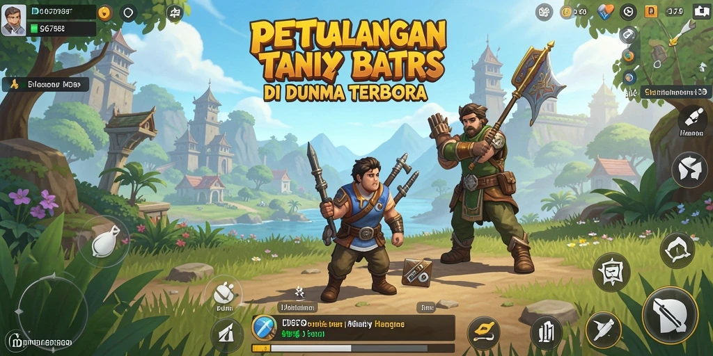 Tampilan gameplay menakjubkan dari ID6788 dalam dunia terbuka.