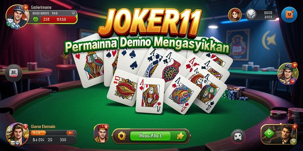 Tampilan gameplay seru dan interaktif dalam JOKER11.