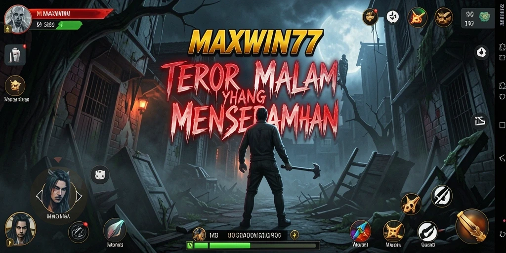 Tampilan gameplay mencekam di MAXWIN77 yang penuh dengan kengerian.