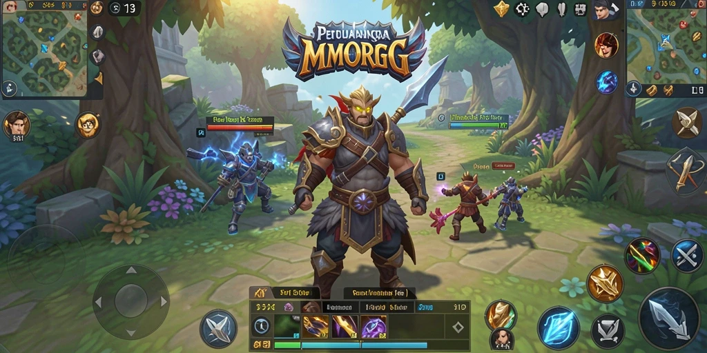 Gameplay seru S13 dalam dunia MMORPG yang luas.
