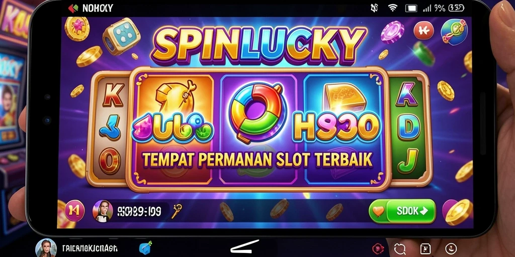 Screenshot utama SPINLUCKY menampilkan gameplay TPS yang seru dan menghibur.