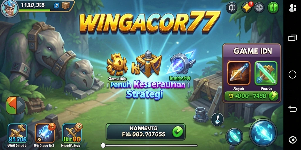Tampilan gameplay <strong>WINGACOR77</strong> yang menarik dan memikat.